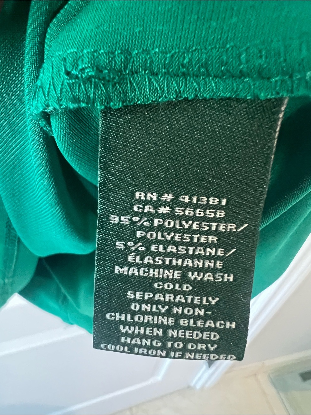 Ralph Lauren Cowl Neck Ruched Cocktail Sheath Dress Emerald Green Size 6 Elegant - Picture 6 of 8